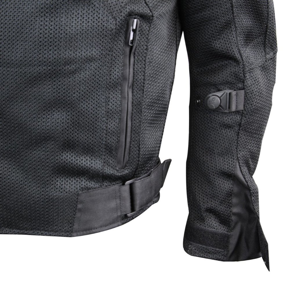 NWT Advance Vance VL1622B Mens All Weather Season CE Armor Mesh Moto Jacket - Picture 5 of 11